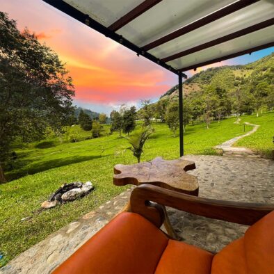 Vista cabaña Premium