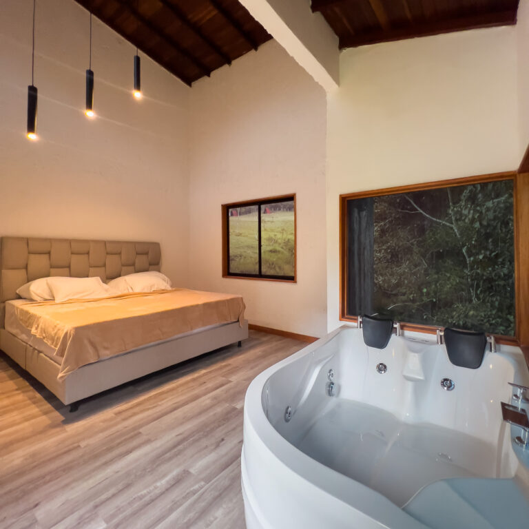 Habitación principal Cabaña Deluxe